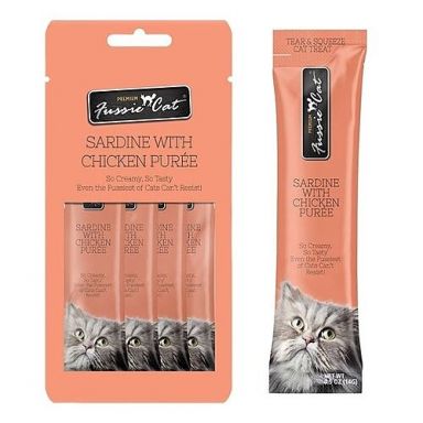 Fussie Cat - Sardine w/ Chicken Purée